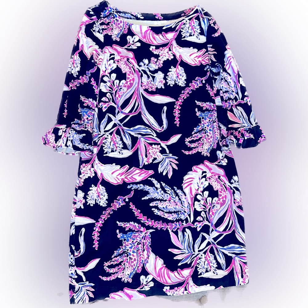 Girls Lilly Pulitzer Shift Dress Large SZ 8-10